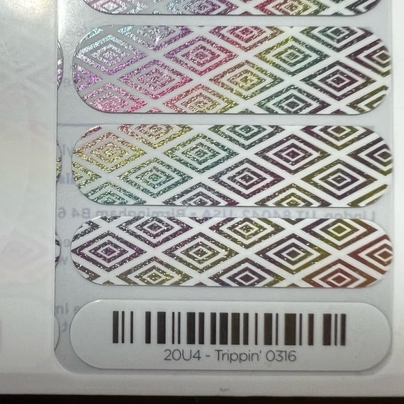 Jamberry Nail Wraps - Trippin' - Picture 2 of 4